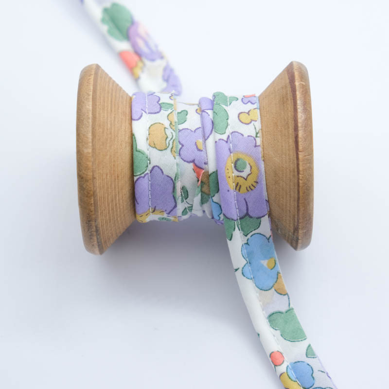 Liberty Fabrics Betsy Mauve Piping - Maison Klem